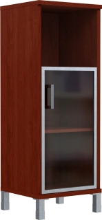 Шкаф узкий двери стекло в алюминиевой раме 421.4(L/R)